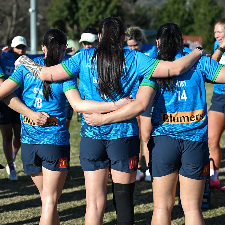 NRLW Captain's Run: Raiders v Sharks