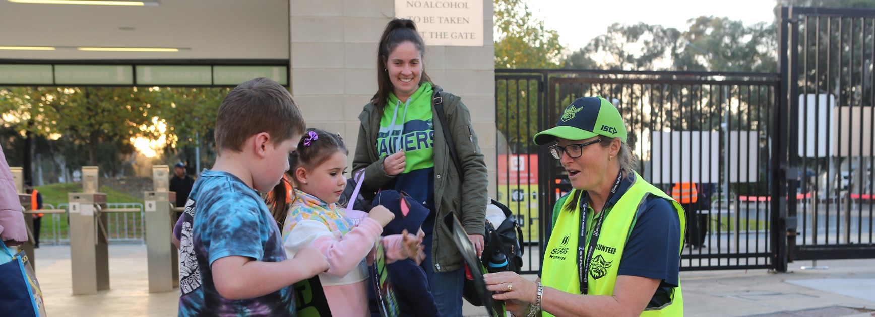 Raiders and CRRL celebrate National Volunteer Week