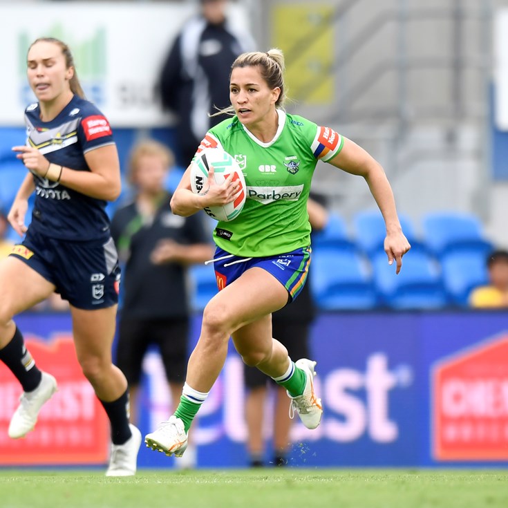 Official Telstra Women's Premiership profile of Cheyelle Robins-Reti for  Canberra Raiders Women