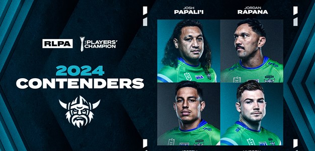 Contenders confirmed for 2024 Players’ Champion award