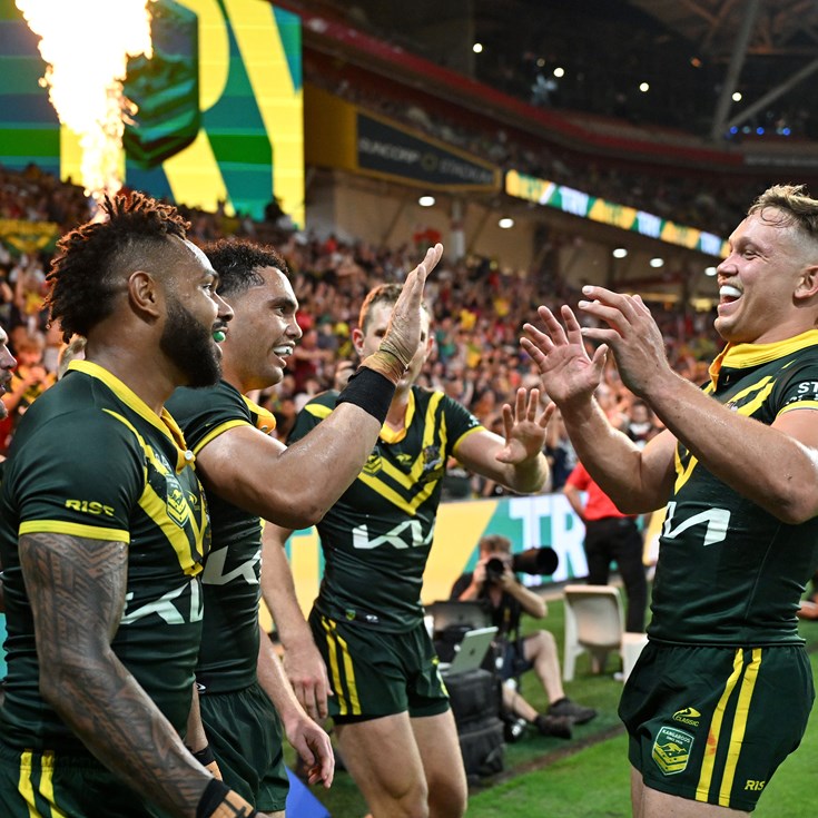 Kangaroos launch new era with tough win over Tonga