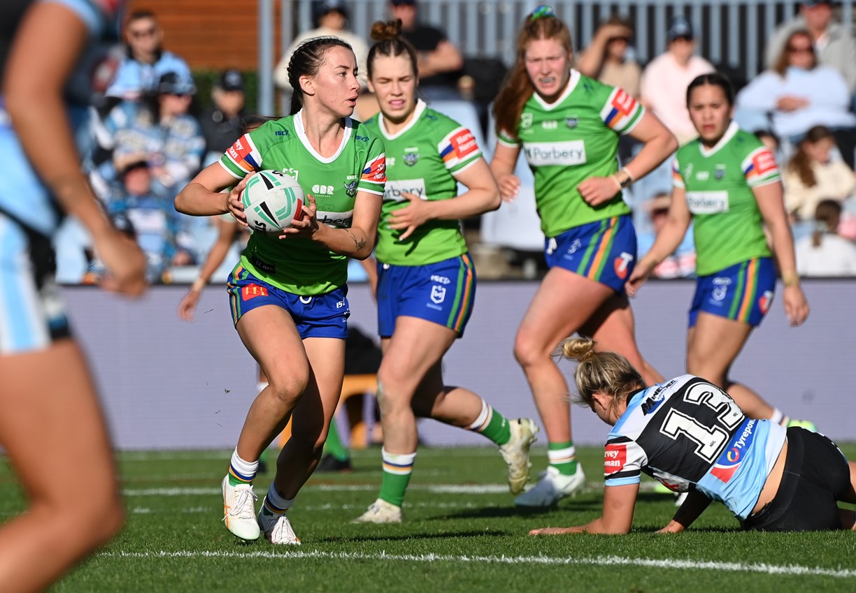 NRLW Match Gallery: Raiders v Sharks | Raiders