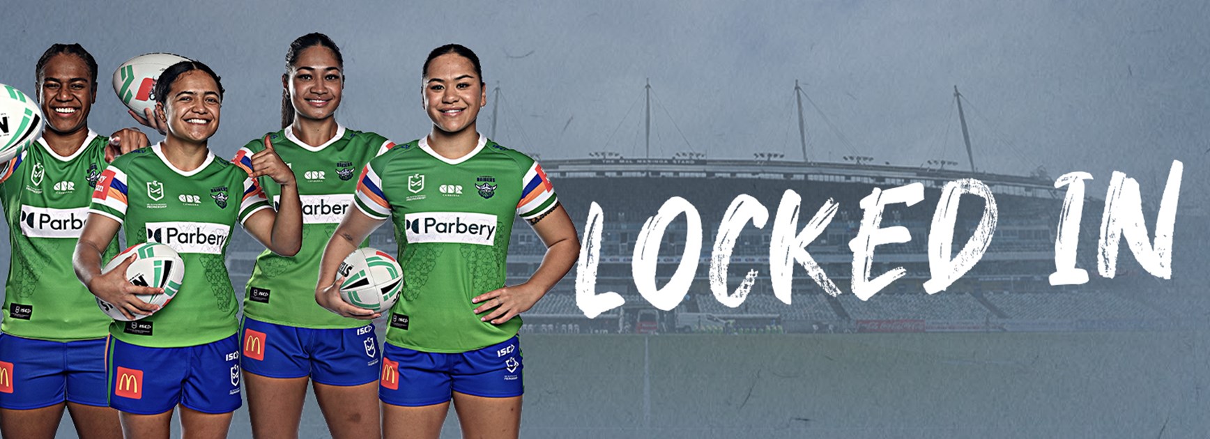 Raiders re-sign NRLW quartet until end of 2026 season