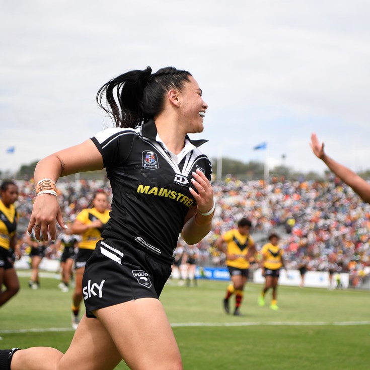 Wiki scores a hat-trick as Kiwi Ferns beat PNG