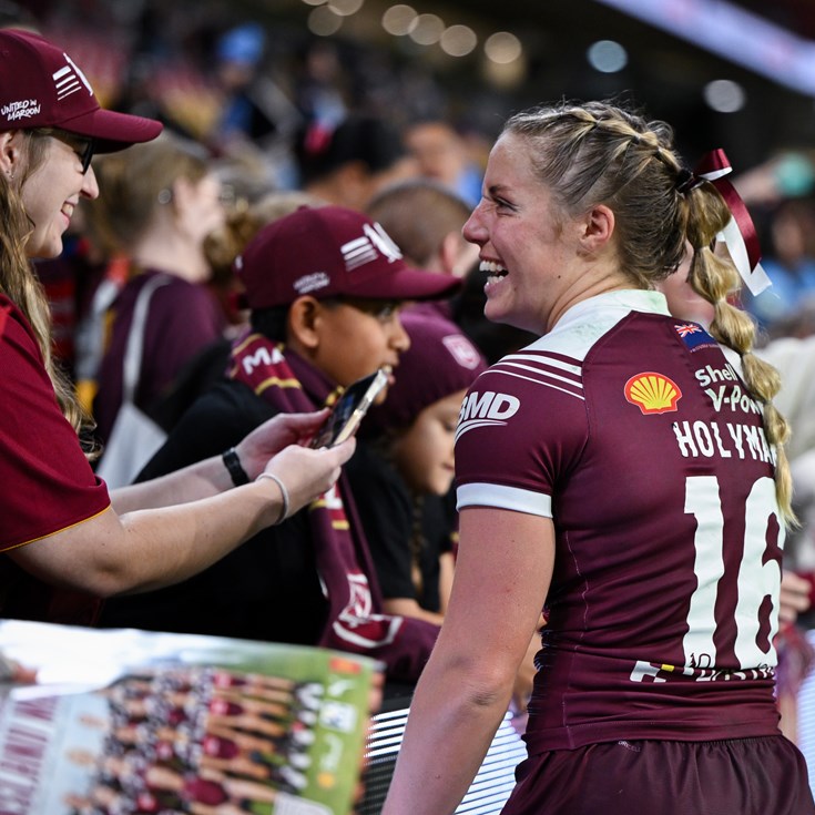 Holyman and Temara named in Maroons squad for Origin series decider