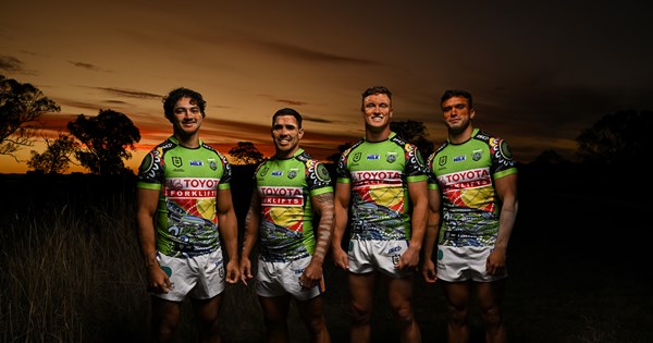 Representing Family and Culture – Raiders Indigenous players embrace Indigenous Round