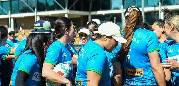 NRLW Captain's Run: Raiders v Dragons