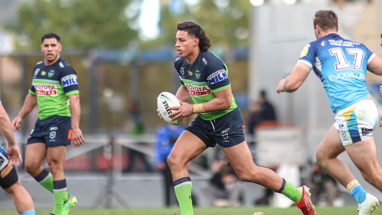 17. Joe Tapine 2021 Canberra Raiders - Lot 1236079