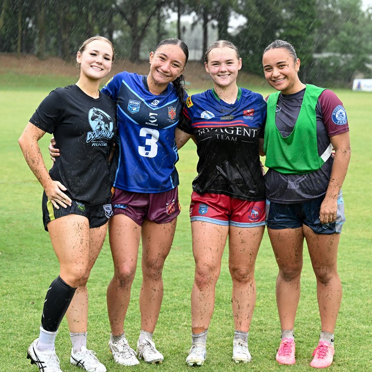 Raiders and Monaro Lisa Fiaola Cup squads join forces at training