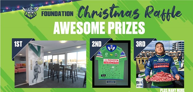 Raiders Foundation Christmas Raffle