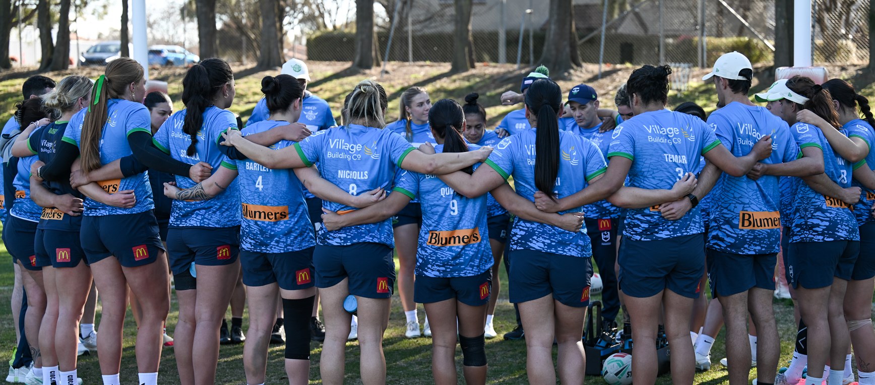 NRLW Captain's Run: Raiders v Knights