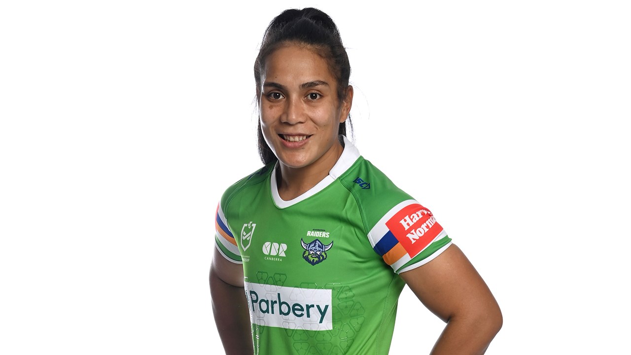 Official Telstra Women's Premiership profile of Cheyelle Robins-Reti for  Canberra Raiders Women