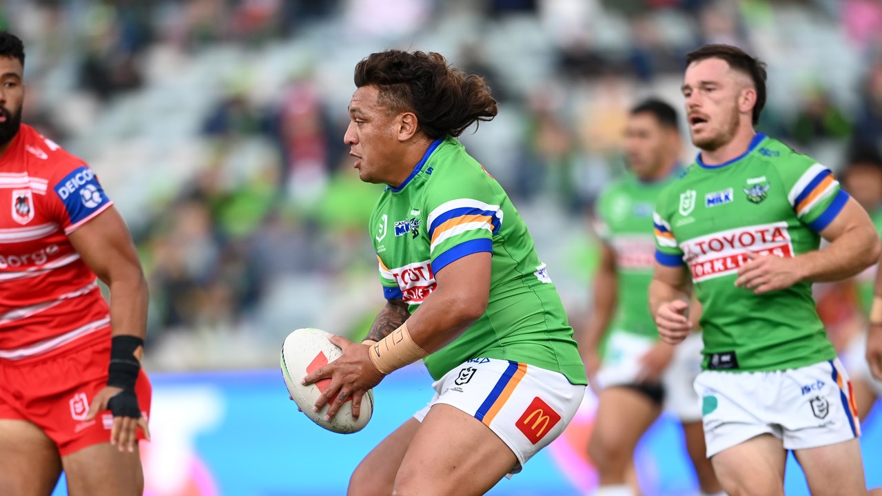 Canberra Raiders v Dolphins, NRL Round 9