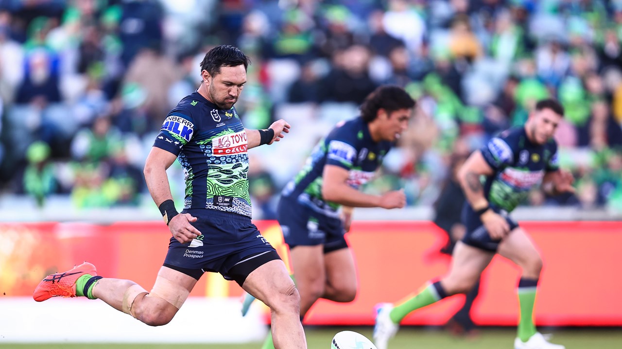 NRL news 2022, Canberra Raiders vs North Queensland Cowboys, Tom Starling  try, video