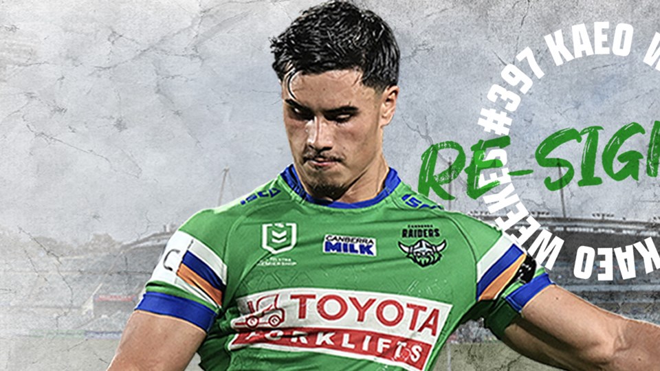 Kaeo Weekes Re-Signs with the Raiders