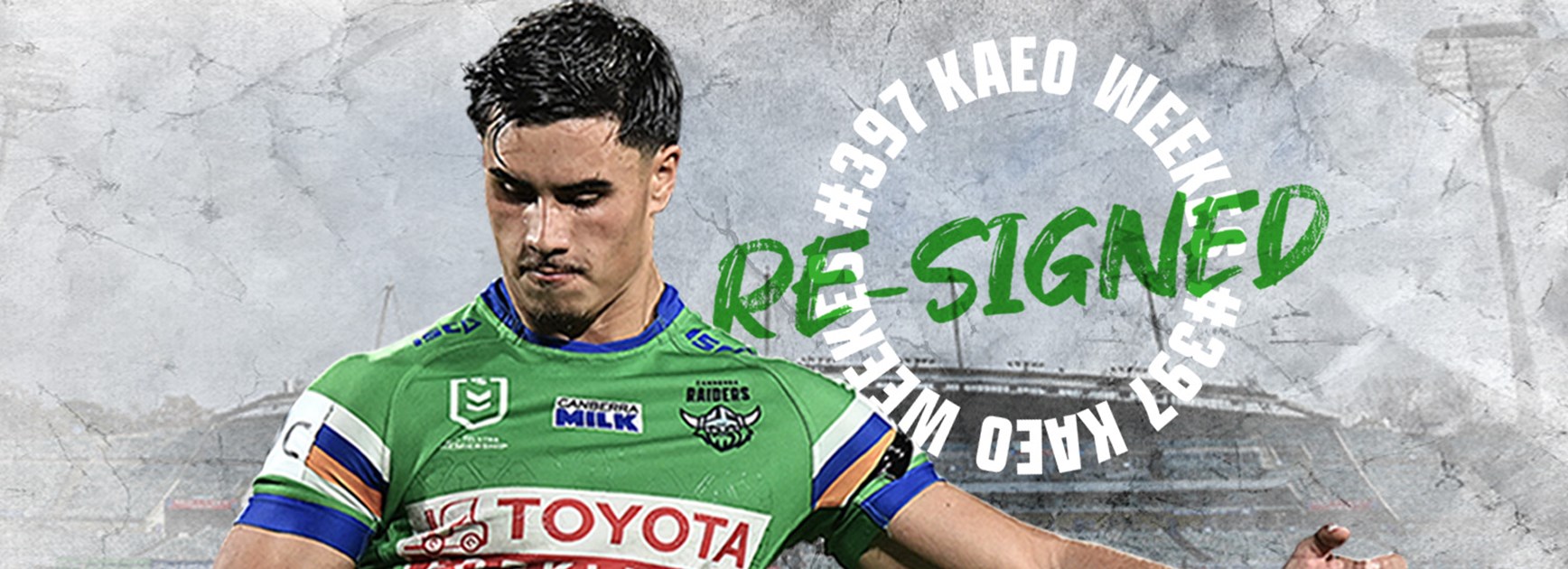 Kaeo Weekes Re-Signs with the Raiders