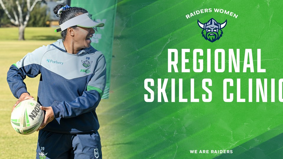 2025 Raiders women’s regional skills clinics