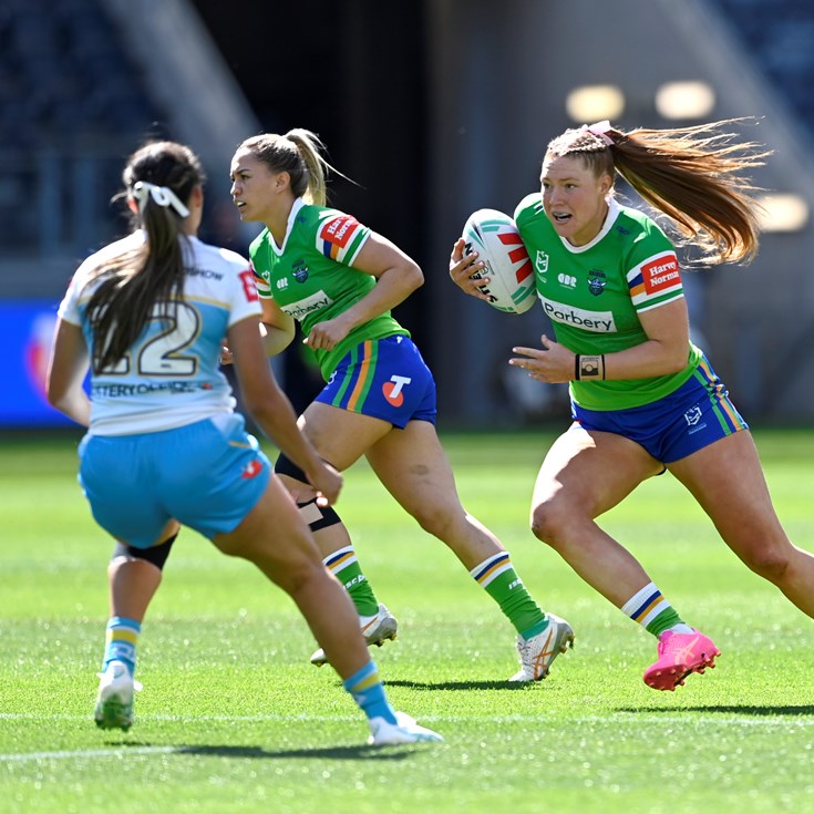 Five Raiders nominated for NRLW Dally M Team of the Year