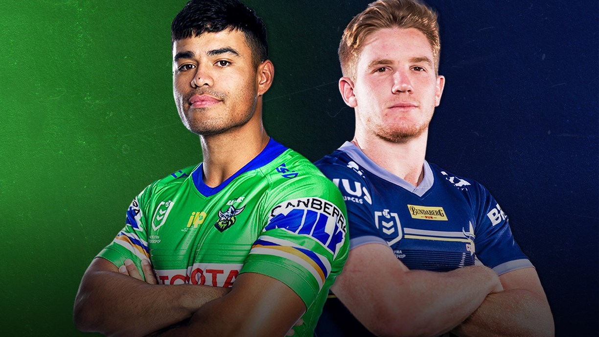 NRL news 2022, Canberra Raiders vs North Queensland Cowboys, Tom Starling  try, video