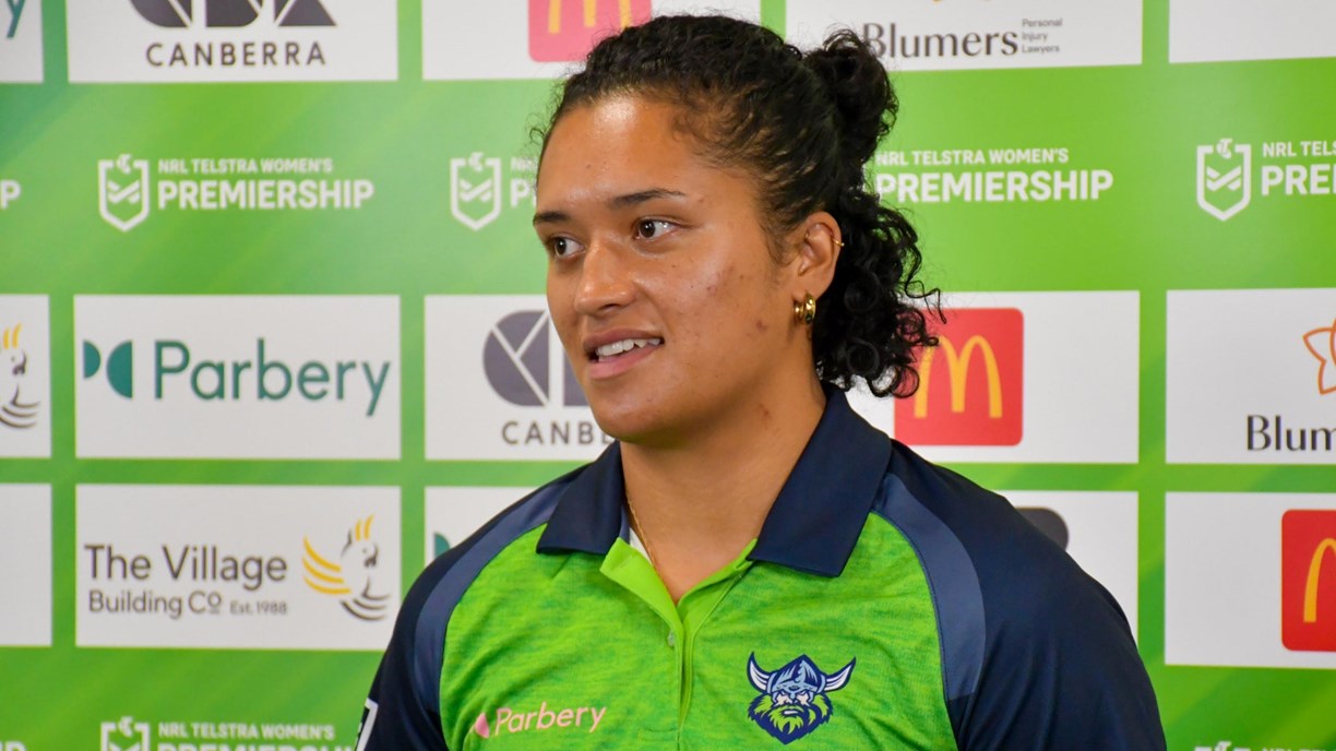 Canberra Raiders sign Simaima Taufa for NRL - hopefully NRLW, too