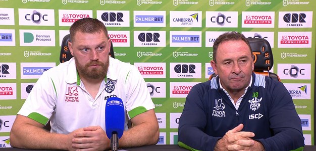 Press Conference: Wests Tigers v Raiders