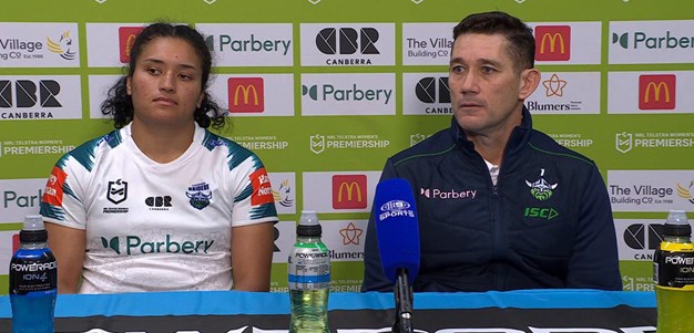 NRLW Press Conference: Raiders v Knights