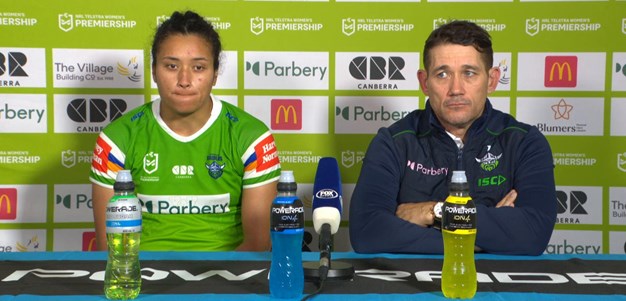 Press Conference: Raiders v Sharks