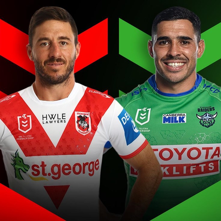 Dragons v Raiders: Round 27