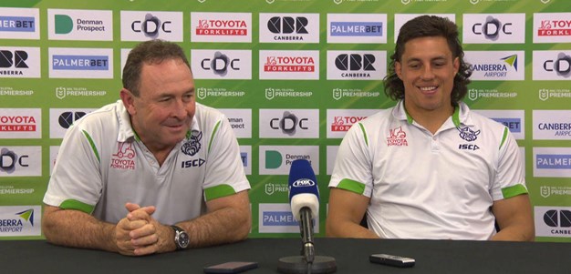 NRL Press Conference: Raiders v Dragons