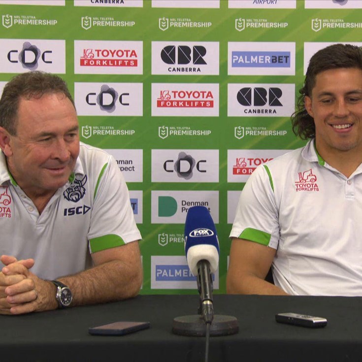 NRL Press Conference: Raiders v Dragons