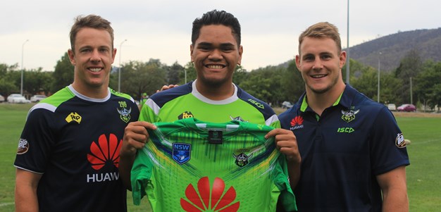 NRL stars present Junior Representative jerseys