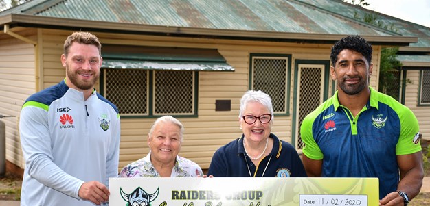 Raiders Clubs donate $15,000 to Batlow CWA