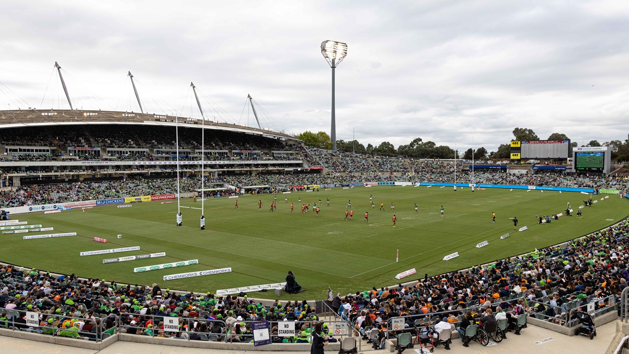 NRL 2022 – Raiders v Cowboys – GIO Stadium Canberra