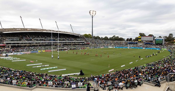 NRL 2023 – Raiders v Broncos – GIO Stadium Canberra